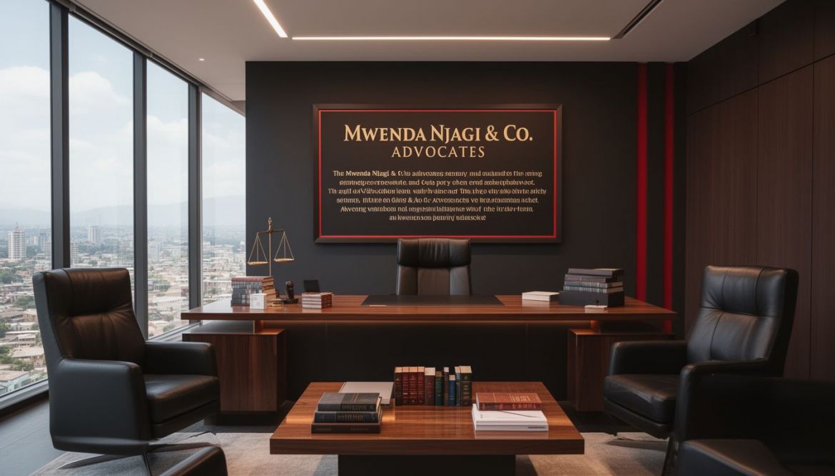 Mwenda Njagi & Co. Advocates core values of integrity, excellence, and client satisfaction